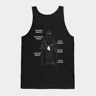 The full armor of God (inverted) Tank Top